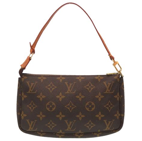 Louis Vuitton Monogram Pochette Accessories M51980 Authentic